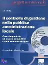 MORIGI PAOLA, Il controllo di gestione Pubblica Amministrazione.
