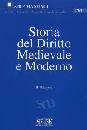 AA.VV., Storia del diritto medievale e moderno
