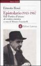 ROSSI ERNESTO, Epistolario 1943-1967