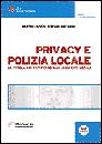 PAPUCCI - MORTARINO, Privacy e polizia locale