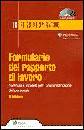 AA.VV., Formulario del rapporto di lavoro