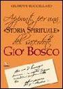 BUCCELLATO GIUSEPPE, Appunti per una storia spirituale di Gi Bosco