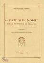 VERGERIO FRANCESCO, Le famiglie nobili della provincia di Belluno