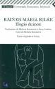 RILKE RAINER MARIA, Elegie duinesi