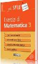 TEDESCO GIUSEPPE, Esercizi di matematica 3