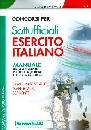 AA.VV., Sottufficiali esercito italiano manuale