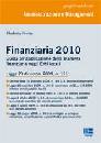 CIVETTA ELISABETTA, Finanziaria 2010  Guida applicazione Enti locali