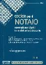 GIBBONI - RUSSO, Codice per il notaio