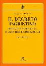 BOCCONE GIANVITO, Il decreto ingiuntivo