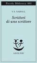 Naipaul V.S., scrittori di uno scrittore