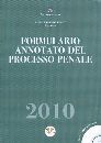 DE SIMONE PAOLO, Formulario annotato del processo penale