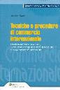 FAVARO MAURIZIO, Tecniche e procedure di commercio internazionale