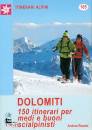 RIZZATO ANDREA, Dolomiti 150 itinerari per scialpinisti