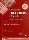 IACOBELLIS MARCELLO, Codice di procedura civile e leggi complementari