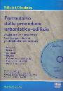 PANECALDO VIRGINIO, Formulario delle procedure urbanistico  edilizie