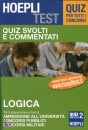 HOEPLI TEST, Logica. Quiz svolti e commentati