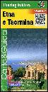 immagine di Etna e Taormina Carta stradale turistica 1:175.000