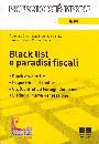 CARAMIGNOLI-DE VITA-, Black list e paradisi fiscali