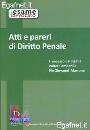 CARINGELLA MARRONE, Atti e pareri. Diritto penale. Esame di avvocato