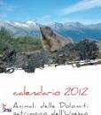 DE MOLINER MAURO, Calendario 2012 Animali delle Dolomiti