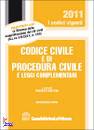 BARTOLINI FRANCESCO, Codice civile e di procedura leggi complementari