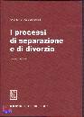 GRAZIOSI ANDREA, I processi di separazione e di divorzio