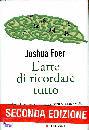 FOER JOSHUA, L