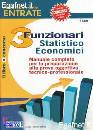 COTRUVO - DE ROSA-.., 3 Funzionari statistico economici