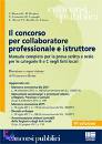 BOTTA - BIANCARDI -, Concorso per collaboratore professionale istruttor