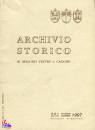 ARCHIVIO STORICO, Archivio storico 301 ottobre dicembre 1997
