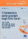 GENIALE - RENNA, Il formulario delle assenze negli Enti locali