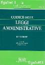 PAGANO ALESSANDRO, Codice delle leggi amministrative