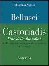 BELLUSCI FRANCESCO, castoriadis
