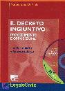 DI PAOLA NUNZIO S., Il decreto ingiuntivo. Procedimento e opposizione