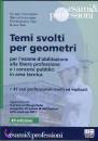 CRESCENTINI - TANI, Temi svolti per geometri