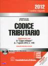 DI DIO - PEZZINGA, Codice tributario 2012