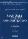 GAROFOLI - FERRARI, Manuale di diritto amministrativo 2012-2013