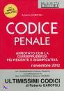 GAROFOLI ROBERTO, Codice penale