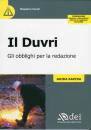 CAROLI MASSSIMO, Il DUVRI Gli obblighi per la redazione
