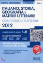 SIMONE, Nuovo Concorso a cattedre italiano storia