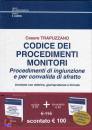 TRAPUZZANO CESARE, Codice dei procedimenti monitori