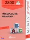 VOTTARI GIUSEPP, quiz formazione primaria + cd 2800