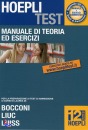 HOEPLI TEST, Manuale di teoria ed esercizi Bocconi Luiss Liuc