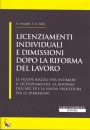 immagine di Licenziamenti individuali e dimissioni