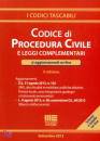 MAGGIOLI EDITORE, Codice di procedura civile e leggi complementari