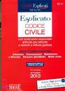 SIMONE, Codice civile esplicato Leggi complementari