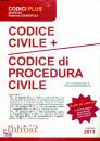 GAROFOLI ROBERTO, Codice civile + codice di procedura civile plus