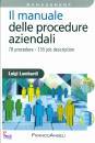 LOMBARDI LUIGI, Il manuale delle procedure aziendali