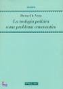 DE VITIIS PIETRO, La teologia politica come problema ermeneutico