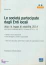 NICO MICHELE, Le societ� partecipate dagli Enti locali